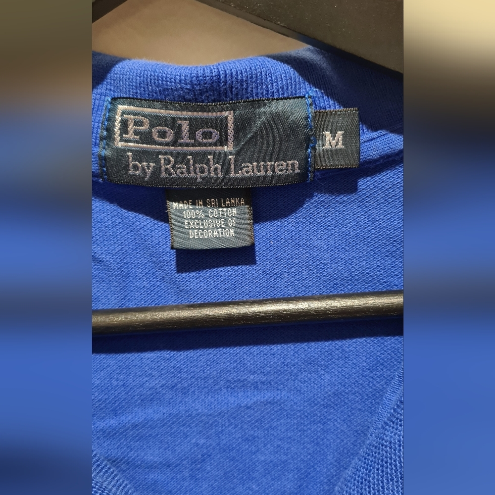 PRICE DROP⬇️ POLO Ralph Lauren, polo shirt, blue size M - Picture 3 of 3
